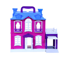 Load image into Gallery viewer, Dream Palace Doll House - 40 pcs | Girls Role Playset | Pretend Play | Doll House with Furniture | Dollhouse Accessories | Imaginative Play | Playhouse | For Kids Age 3+ years