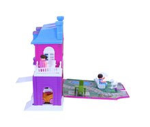 Load image into Gallery viewer, Dream Palace Doll House - 40 pcs | Girls Role Playset | Pretend Play | Doll House with Furniture | Dollhouse Accessories | Imaginative Play | Playhouse | For Kids Age 3+ years