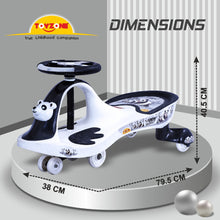 Load image into Gallery viewer, Baby Panda Magic Car | Ride-on car | Swing car | kids toy car | Comfortable Seat | Elegant Design | Twister Ride on | Pedal-free car | For kids 3+ years