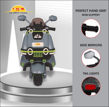 Load image into Gallery viewer, Himalayan Electric Scooter - Grey | Rechargeable Scooty | Powered by 6V & 4.5 AH Battery | Ride-On Scooter | Kids Electric Scooty | For Kids 2+ Years