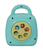 Load image into Gallery viewer, Moon Musical Pull String | Baby Rattle Toy | Baby Development Toy | Early Learning Rattle | Infant Pull String Toy | Grasping Toy for Babies | For Toddlers