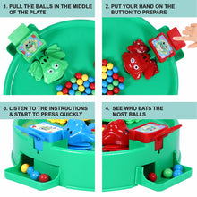 Load image into Gallery viewer, Hungry Frog Eat Beans Game - 4 Players | Kids interactive game | Family game | No battery toy | Fast-paced kids game | Bean launching game | Board Game | For kids 5+ Years