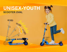Load image into Gallery viewer, Avengers Scooter Oval | Kids Scooter | Adjustable & Foldable Scooter | Skateboard Scooter | Rear Brake Scooter for kids | Foldable Kids Scooter | For Kids age 5+ years