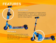 Load image into Gallery viewer, Avengers Scooter Giant | Kids Scooter | Adjustable & Foldable Scooter | Skateboard Scooter | Rear Brake Scooter for kids | Foldable Kids Scooter | For Kids age 5+ years