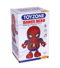 Load image into Gallery viewer, Spiderman Dance Hero Bump 'N' Go | Lights & Sound | Musical Baby Toy | Baby Dance Toy | Active Play Toy | Battery Operated Toy | Educational Toy for Infants | Infant Sensory Play Toy | For New Born & Toddlers