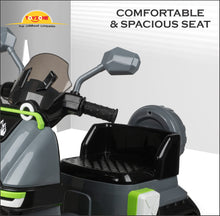 Load image into Gallery viewer, Himalayan Electric Scooter - Grey | Rechargeable Scooty | Powered by 6V & 4.5 AH Battery | Ride-On Scooter | Kids Electric Scooty | For Kids 2+ Years