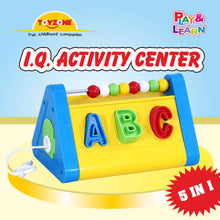 Load image into Gallery viewer, IQ Acitivity Center | Shape sorter block toy | Abacus for kids | Kids counting toy | Educational toy | Creative learning toy | Early math skills toy | For Preschoolers