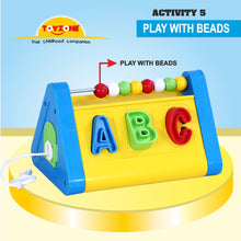 Load image into Gallery viewer, IQ Acitivity Center | Shape sorter block toy | Abacus for kids | Kids counting toy | Educational toy | Creative learning toy | Early math skills toy | For Preschoolers