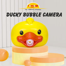 Load image into Gallery viewer, Ducky Bubble Camera | Bubble Camera Blower | Portable Bubble Machine | Camera Model | Cool bubble toy | For kids age 3+ years
