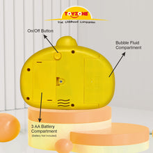 Load image into Gallery viewer, Ducky Bubble Camera | Bubble Camera Blower | Portable Bubble Machine | Camera Model | Cool bubble toy | For kids age 3+ years