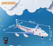 Load image into Gallery viewer, Doraemon Airbus (PVC Pack) | Friction Powered Plane | Push & Go | Non-battery Airplane | Durable Aircraft | Easy Push Toy Plane | For Kids age 3+ years