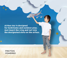 Load image into Gallery viewer, Doraemon Airbus (PVC Pack) | Friction Powered Plane | Push & Go | Non-battery Airplane | Durable Aircraft | Easy Push Toy Plane | For Kids age 3+ years