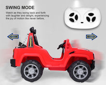 Load image into Gallery viewer, Humer Electric Car TZ-0008 - Red | Frequency 2.4 GHz | Lights & Music | Ride-On Car | Seat Belt for Safety | Perfect Tyre Grip | Make in India | For Kids 3+ years