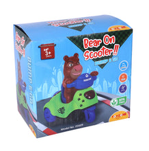 Load image into Gallery viewer, Bear On Scooter Bump 'N' Go | Lights & Sound | Musical Baby Toy | Baby Dance Toy | Active Play Toy | Battery Operated Toy | Educational Toy for Infants | Infant Sensory Play Toy | For New Born & Toddlers