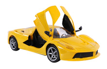 Load image into Gallery viewer, Xtreme Racing Car - Yellow | 27 MHz Fully Functionable | 1:24 Scale | Battery & Charger Cable | Range upto 25m | Luminous Headlight | Perfect Tyre Grip | For Age 4+ Years
