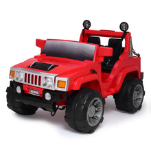Load image into Gallery viewer, Humer Electric Car TZ-0008 - Red | Frequency 2.4 GHz | Lights & Music | Ride-On Car | Seat Belt for Safety | Perfect Tyre Grip | Make in India | For Kids 3+ years