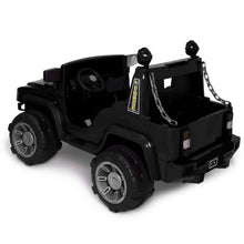 Load image into Gallery viewer, Humer Electric Car TZ-0008 - Black | Frequency 2.4 GHz | Lights & Music | Ride-On Car | Seat Belt for Safety | Perfect Tyre Grip | Make in India | For Kids 3+ years