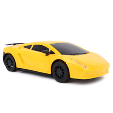 Load image into Gallery viewer, Mini Pro RC Car - Yellow | 27 MHz Fully Functionable | 1:24 Scale | Battery & Charger Cable | Range upto 25m | Luminous Headlight | Perfect Tyre Grip | For Age 4+ Years