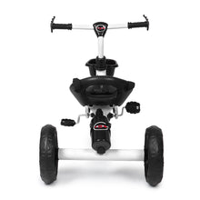 Load image into Gallery viewer, Phoenix Tricycle - White | Kids Baby Cycle | Baby Push Cycle | With Rubber Wheels | Kids 3-Wheel Bike with Basket | For Kids 3+ Years