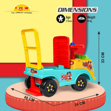 Load image into Gallery viewer, Mickey Mouse Mini Ride On | Push Ride-on | Push Car with Storage | Ride-On Car with Backrest | Ride On for Toddlers | For Kids 3+ years