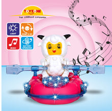 Load image into Gallery viewer, Sheep On Boat Bump 'N' Go | Lights & Sound | Musical Baby Toy | Baby Dance Toy | Active Play Toy | Battery Operated Toy | Educational Toy for Infants | Infant Sensory Play Toy | For New Born & Toddlers