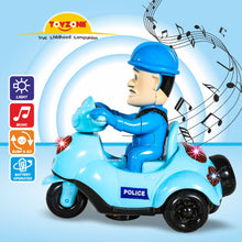 Load image into Gallery viewer, Super Cop Rider Bump 'N' Go | Lights & Sound | Musical Baby Toy | Active Play Toy | Battery Operated Toy | Educational Toy for Infants | Infant Sensory Play Toy | For New Born & Toddlers