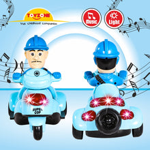 Load image into Gallery viewer, Super Cop Rider Bump 'N' Go | Lights & Sound | Musical Baby Toy | Active Play Toy | Battery Operated Toy | Educational Toy for Infants | Infant Sensory Play Toy | For New Born & Toddlers