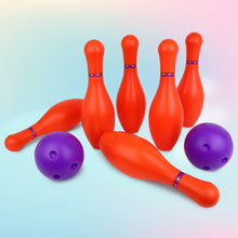 Load image into Gallery viewer, Dora Bowling Set 12" | Kids bowling set | Bowling pins | Toy bowling | Mini bowling set | For kids 3+ yearsBowling Set - 12