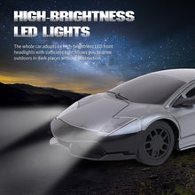 Load image into Gallery viewer, Mini Pro RC Car - Grey | 27 MHz Fully Functionable | 1:24 Scale | Battery & Charger Cable | Range upto 25m | Luminous Headlight | Perfect Tyre Grip | For Age 4+ Years