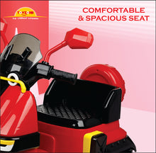 Load image into Gallery viewer, Himalayan Electric Scooter - Red | Rechargeable Scooty | Powered by 6V & 4.5 AH Battery | Ride-On Scooter | Kids Electric Scooty | For Kids 2+ Years