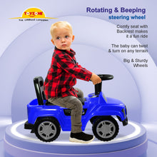 Load image into Gallery viewer, Raptor Ride on - Blue | Car for Kids | Toddlers Push Car with Backrest | Music & LED Light | Under Seat Storage | For kids 2+ Years