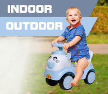 Load image into Gallery viewer, Baby Star - Blue | Push Ride-on | Push Car with Storage | Ride-On Car with Backrest | Ride On for Toddlers | For Kids 3+ years