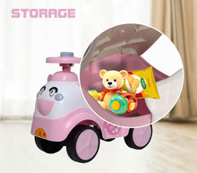 Load image into Gallery viewer, Baby Star - Pink | Push Ride-on | Push Car with Storage | Ride-On Car with Backrest | Ride On for Toddlers | For Kids 3+ years