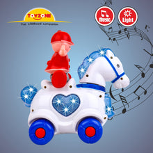 Load image into Gallery viewer, Horse Rider Bump 'N' Go | Lights & Sound | Musical Baby Toy | Baby Dance Toy | Active Play Toy | Battery Operated Toy | Educational Toy for Infants | Infant Sensory Play Toy | For New Born & Toddlers