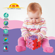 Load image into Gallery viewer, My First Cubie | Early learning cube toy | Interactive learning toy | Shape sorting toy | Multi-functional educational cube | Play and learn Activity cube | Tactile learning toy | Early childhood development toys for toddlers