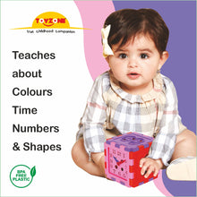 Load image into Gallery viewer, My First Cubie | Early learning cube toy | Interactive learning toy | Shape sorting toy | Multi-functional educational cube | Play and learn Activity cube | Tactile learning toy | Early childhood development toys for toddlers