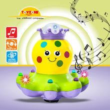 Load image into Gallery viewer, Octopus Bump 'N' Go | Lights & Sound | Musical Baby Toy | Baby Dance Toy | Active Play Toy | Battery Operated Toy | Educational Toy for Infants | Infant Sensory Play Toy | For New Born & Toddlers