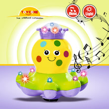 Load image into Gallery viewer, Octopus Bump 'N' Go | Lights & Sound | Musical Baby Toy | Baby Dance Toy | Active Play Toy | Battery Operated Toy | Educational Toy for Infants | Infant Sensory Play Toy | For New Born & Toddlers