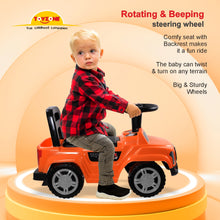Load image into Gallery viewer, Raptor Ride on - Orange | Car for Kids | Toddlers Push Car with Backrest | Music & LED Light | Under Seat Storage | For kids 2+ Years