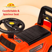 Load image into Gallery viewer, Raptor Ride on - Orange | Car for Kids | Toddlers Push Car with Backrest | Music & LED Light | Under Seat Storage | For kids 2+ Years