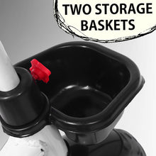 Load image into Gallery viewer, Phoenix Tricycle - White | Kids Baby Cycle | Baby Push Cycle | With Rubber Wheels | Kids 3-Wheel Bike with Basket | For Kids 3+ Years