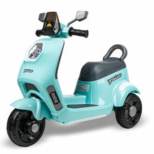 Load image into Gallery viewer, Wizard Electric Scooty - Blue | Rechargeable Scooty | Powered by 6V & 4.5 AH Battery | Ride-On Scooter | Kids Electric Scooty | For Kids 3+ Years