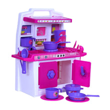 Load image into Gallery viewer, Barbie - My Little Kitchen | Kids Kitchen Set | Role Play Set | Pretend Play Kitchen Accessories Set | Cooking set | Miniature Household Set | For Kids age 3+ years