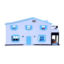 Load image into Gallery viewer, Frozen Party Home Doll House | Girls Role Playset | Pretend Play | Doll House with Furniture | Dollhouse Accessories | Imaginative Play | Playhouse | For Kids Age 3+ years