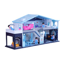 Load image into Gallery viewer, Frozen Party Home Doll House | Girls Role Playset | Pretend Play | Doll House with Furniture | Dollhouse Accessories | Imaginative Play | Playhouse | For Kids Age 3+ years