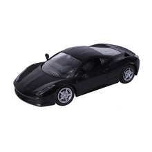 Load image into Gallery viewer, Carbon RC Car - Black | 27 MHz Fully Functionable | 1:24 Scale | Battery & Charger Cable | Range upto 25m | Luminous Headlight | Perfect Tyre Grip | For Age 4+ Years