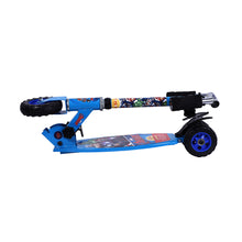 Load image into Gallery viewer, Avengers Scooter Oval | Kids Scooter | Adjustable & Foldable Scooter | Skateboard Scooter | Rear Brake Scooter for kids | Foldable Kids Scooter | For Kids age 5+ years