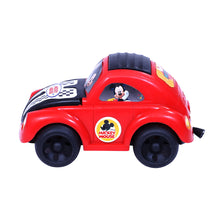 Load image into Gallery viewer, Ben10 & Mickey Mouse Pull String Car | Crib & Stroller Toy | Educational Pull Toy | Baby Pull Car | Infant learning toy | Sensory development toy For Toddlers