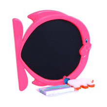 Load image into Gallery viewer, Fish Writing Board | Educational writing board | Lightweight & Portable Drawing board | Preschool chalkboard | Children’s creative board | Preschool Blackboard board | For Preschoolers
