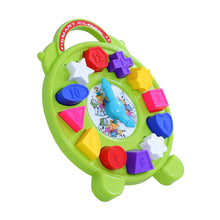 Load image into Gallery viewer, Smart Clock | Shape & Color recognition toy | Educational clock for toddlers | Early learning clock | Colorful clock | Shape matching clock toy | Smart clock for preschoolers
